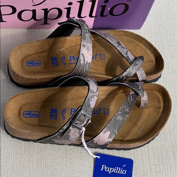 BIRKENSTOCK PAPILLIO NWB Tabora Soft Footbed - Picture 2 of 8